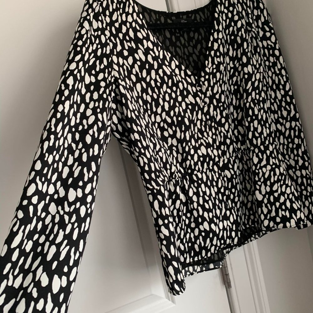 J.Crew Button-Front Blouse